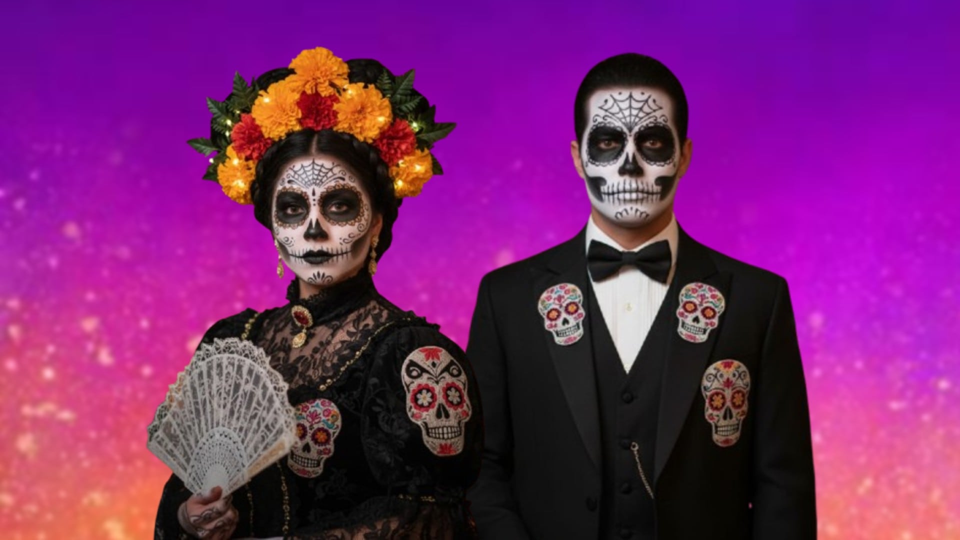 En México la imagen de la catrina se ha convertido en un símbolo de identidad cultural. Foto: (Jesús Tovar Sosa/Infobae)