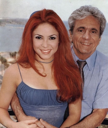 William Mebarak, conocido por su papel crucial en la carrera de Shakira, también fue un prolífico escritor - crédito @shakira.updates_/Instagram