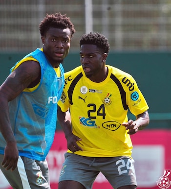 Ghana clasificó primera en el grupo I de la Eliminatoria Africana rumbo a la Copa Mundial de la FIFA - crédito selección de Ghana