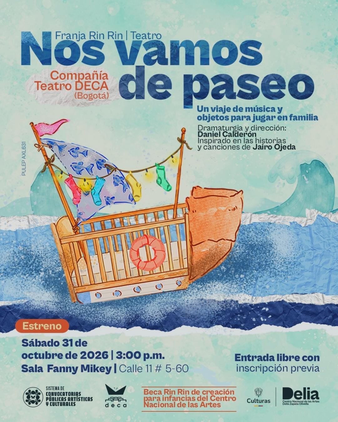 Algunas de las actividades son de entrada libre con inscripción previa y puede corroborarlo en la página oficial del Centro Nacional de las Artes (eneldelia/Instagram)