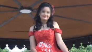 La joven fue homenajeada momentos