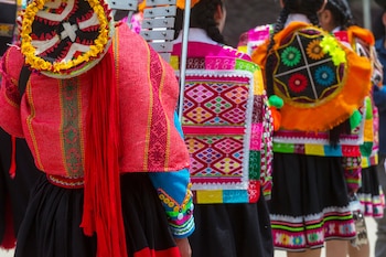 Traditional coustumes in festivities of