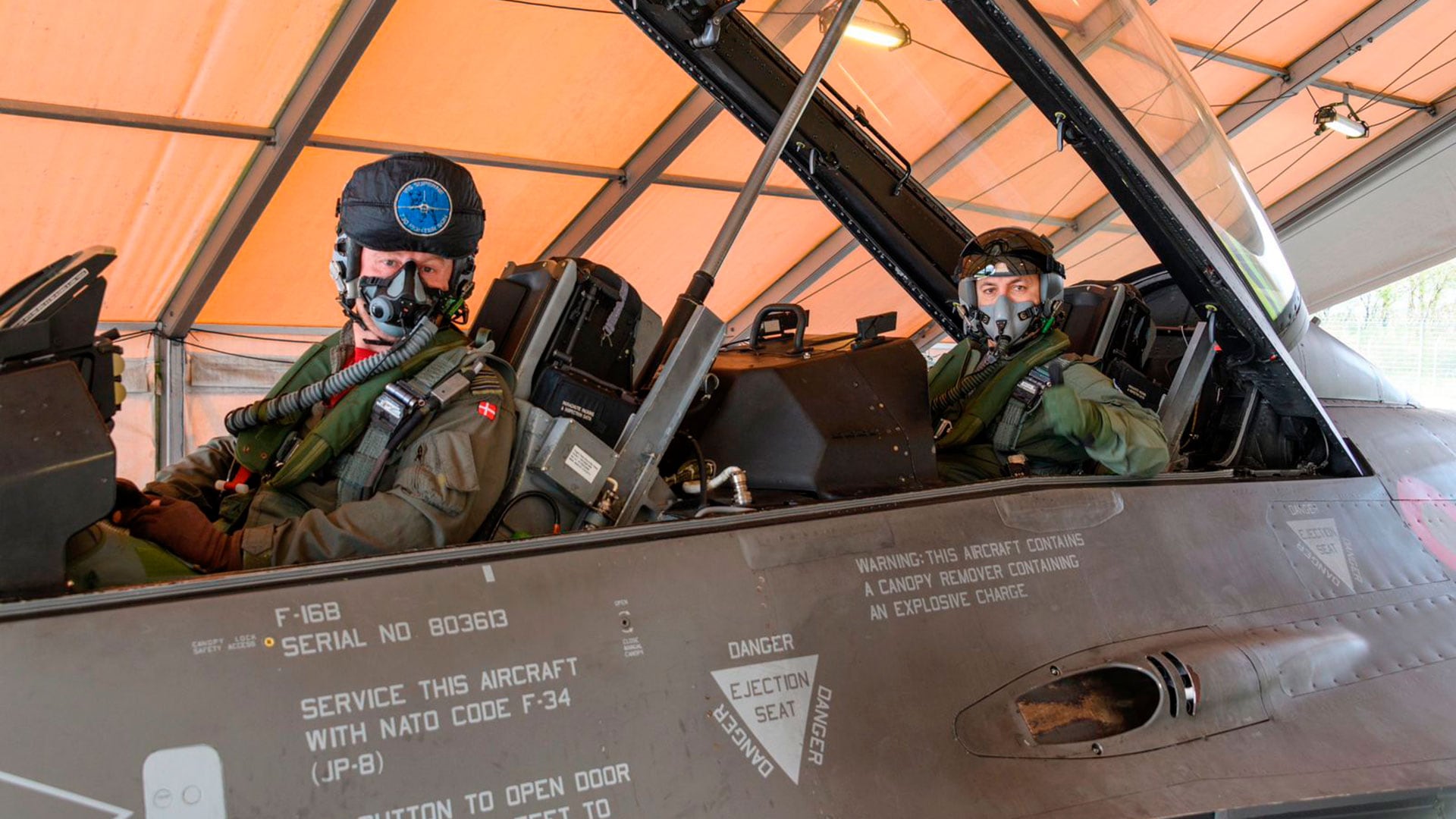 La Argentina compró 25 aviones F-16