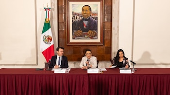 Segob presenta informe de personas desaparecidas. (Foto: Segob)