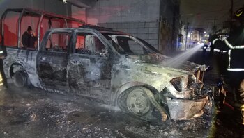 El incendio fue atendido por