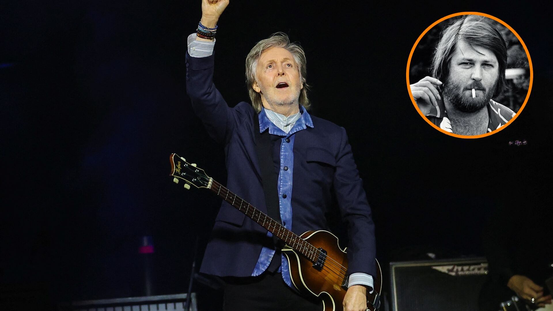 A través de su cuenta oficial de Instagram, Paul McCartney se encargó de escribir un mensaje para Brian Wilson REUTERS/Toby Melville James Parcell/The Washington Post
