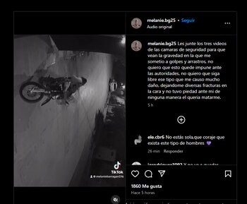 Melanie exigió a las autoridades