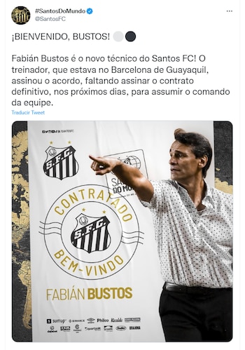 El argentino fue anunciado por