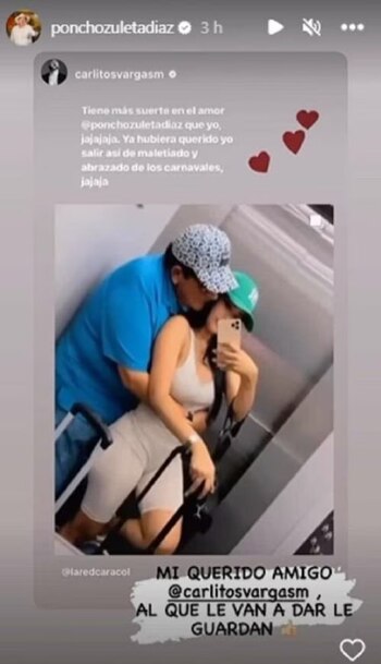 Carlos Vargas reaccionó a la