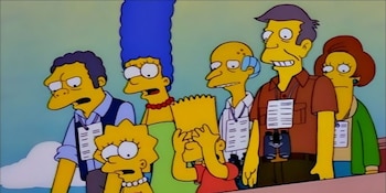 La trama principal del episodio gira en torno a Marge contratada en la planta nuclear de Springfield y los "avances" de Mr Burns
(Captura/YouTube)