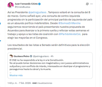 El exministro y candidato presidencial