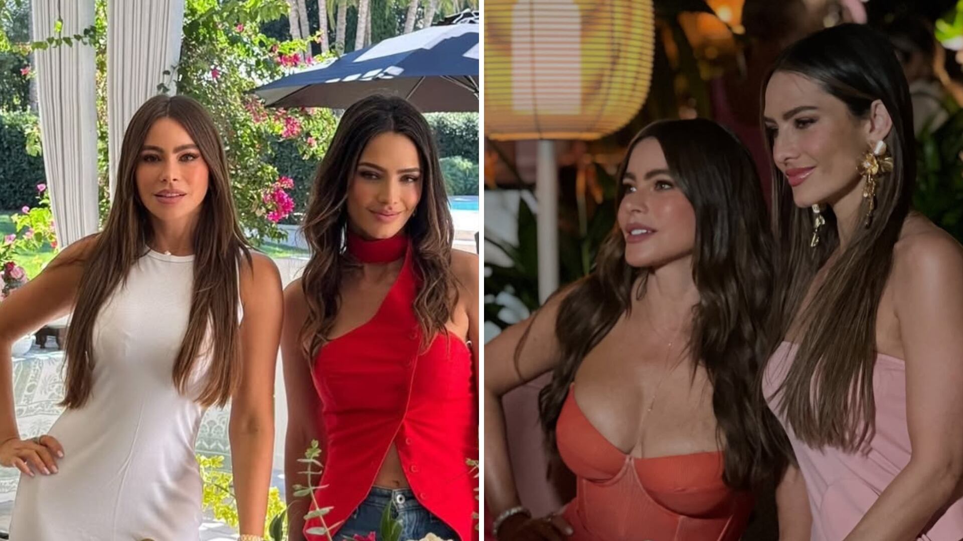 En una noche llena de glamour y familia, Sofía Vergara compartió momentos especiales con su hermana Sandra en el lanzamiento de