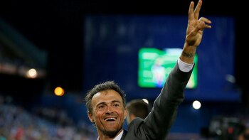 Luis Enrique fue el reemplazante