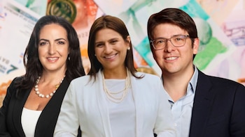 Algunos de los congresistas que