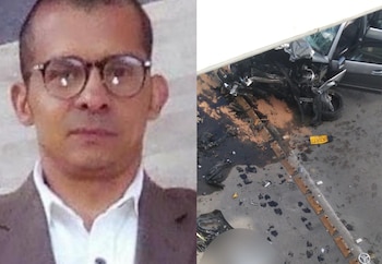 Héctor Zúñiga, víctima del accidente