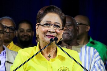 Kamla Persad-Bissessar celebró la intervención