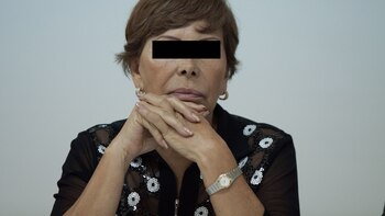 Alejandra Barrios, lideresa de comerciantes