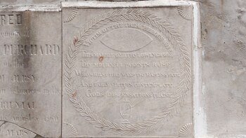 Lápida de Eliza Brown