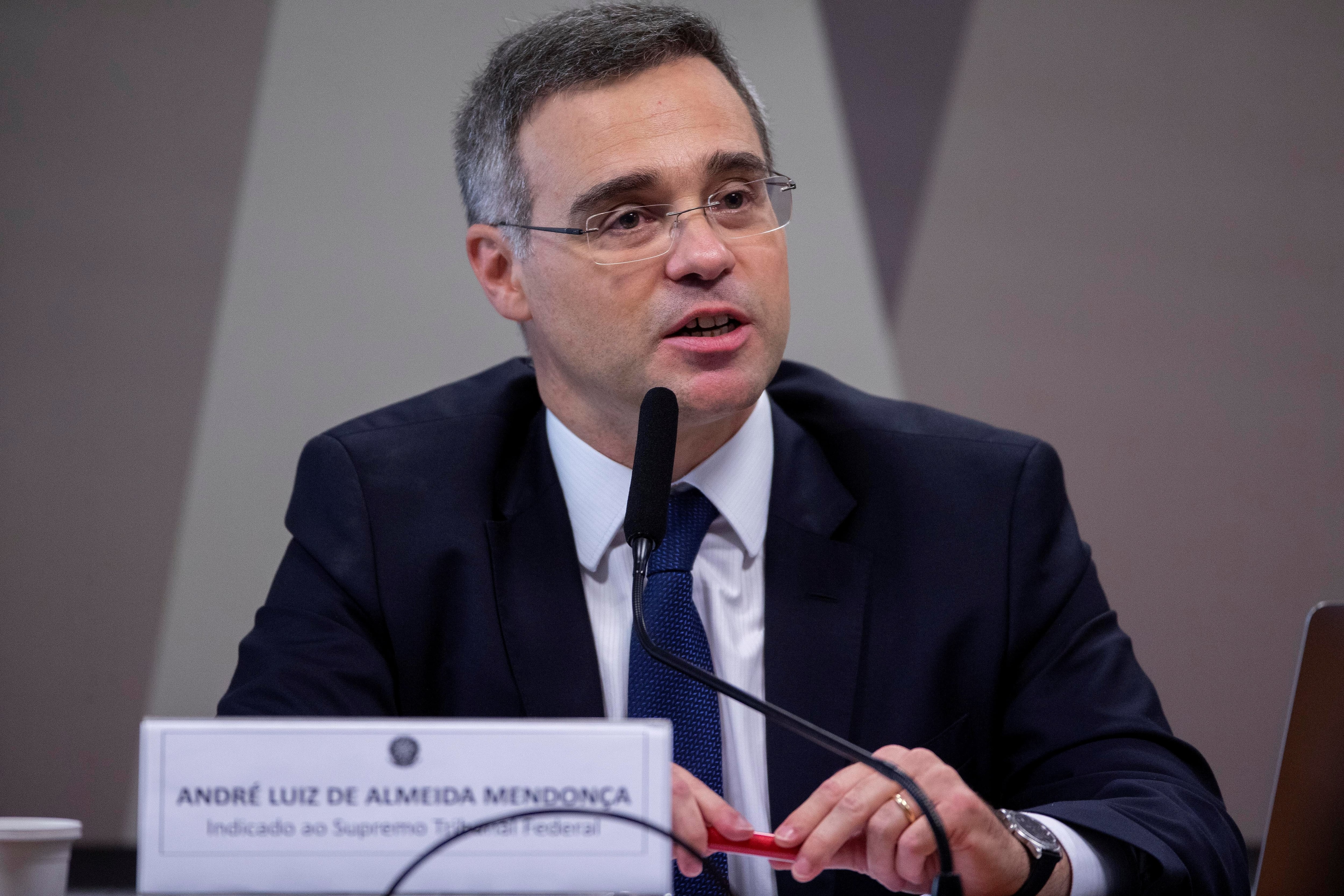 El juez André Mendonça (EFE/Joédson Alves)