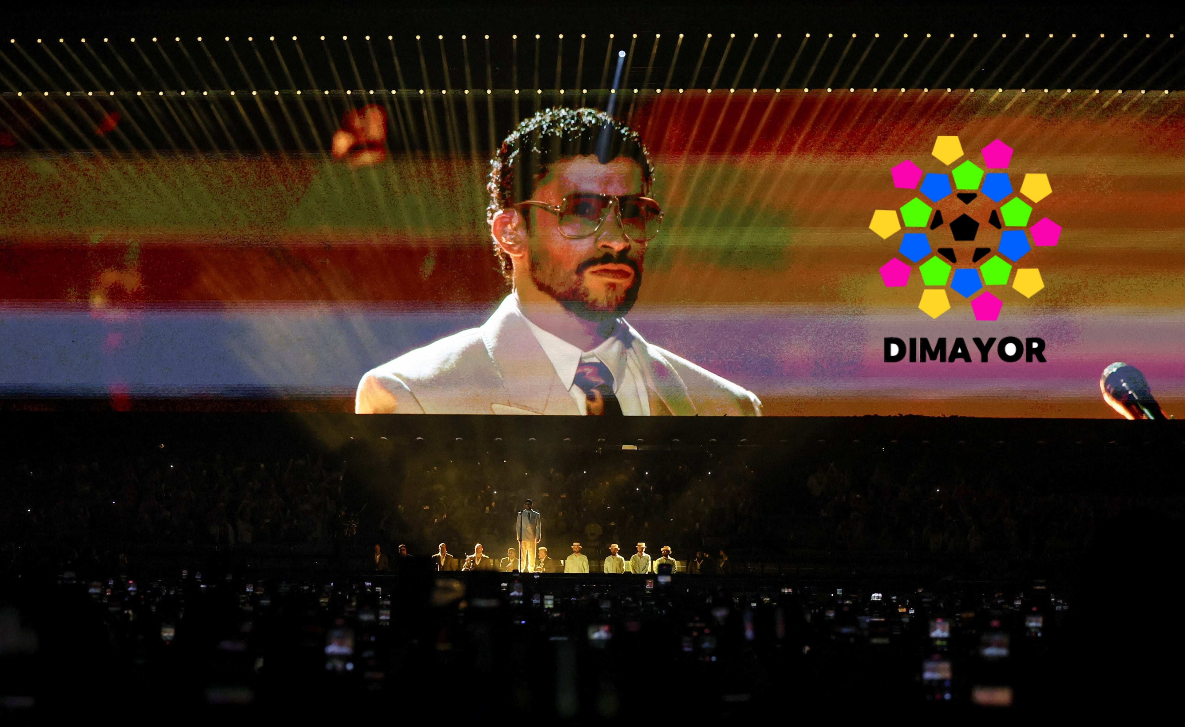 El concierto de Bad Bunny en Medellín afectó a dos equipos del fútbol colombiano - crédito Reuters