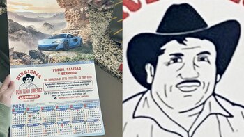 Mexicana en el extranjero pide algo de México y su madre le lleva un calendario de carnicería