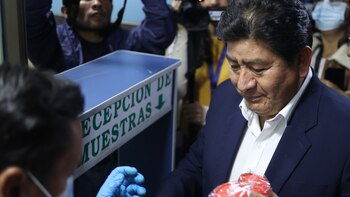 Ministro boliviano se realiza una