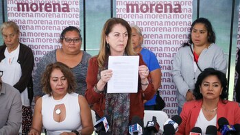 Candidata de Morena aventaja por