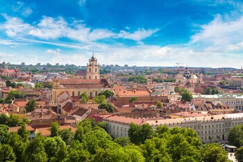 Vilnius, en Lituania (Adobe Stock).
