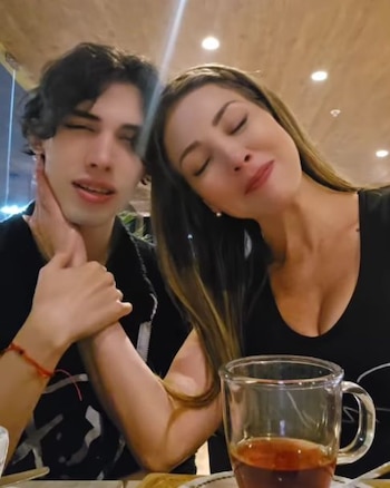 Hijo de Lucecita Ceballos se