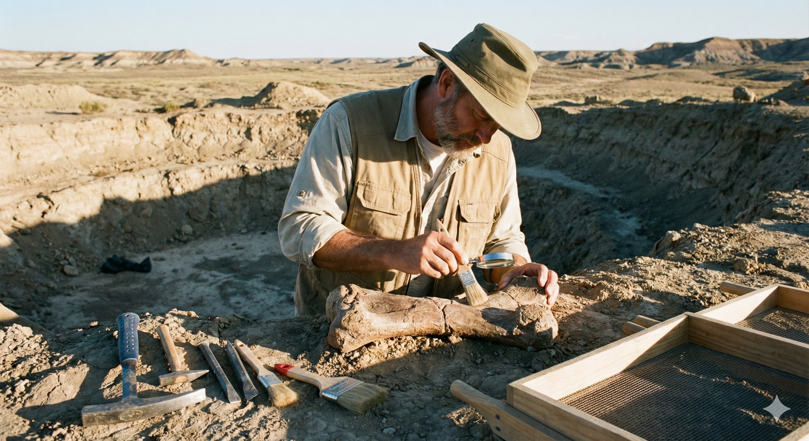 El libro y el mapa desarrollados por el Conicet y el Museo MEF guían a los visitantes a través de ocho escenarios paleontológicos en la Patagonia (Imagen Ilustrativa Infobae)