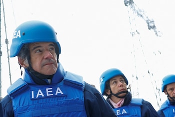 El titular del OIEA defendió el papel de la ONU en la mediación internacional y puso como ejemplo la presencia permanente en la central nuclear de Zaporizhzhia, en Ucrania. (REUTERS/ARCHIVO)