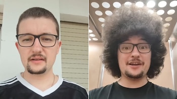 Frank comenzó a grabarse todos