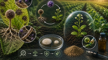 Un hongo, ocho virus y nuevas pistas para entender enfermedades de las plantas