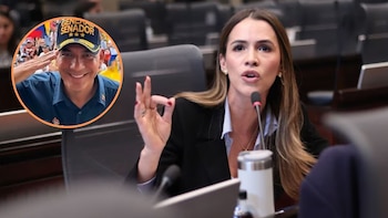 Mafe Carrascal alertó sobre amenazas a las libertades constitucionales ante cambio en política de orden público - crédito Mafe Carrascal/Facebook - @generaljorgemora/Instagram