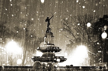 La nevada provocó la muerte