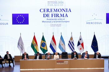 Firma del acuerdo UE Mercosur