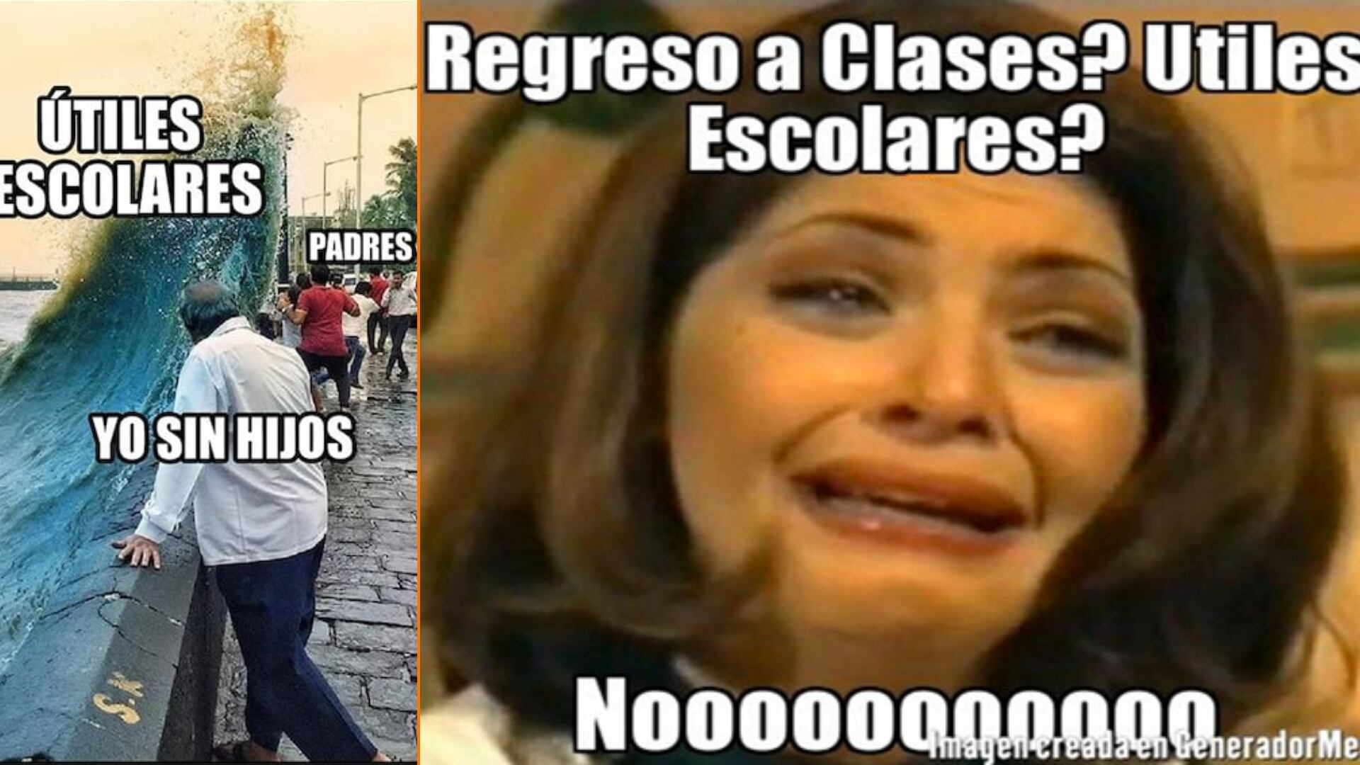 El inicio del ciclo escolar ha inspirado una avalancha de memes que muestran, con mucho humor, cómo los padres enfrentan el reto de preparar a sus hijos para volver a la escuela. (Facebook)