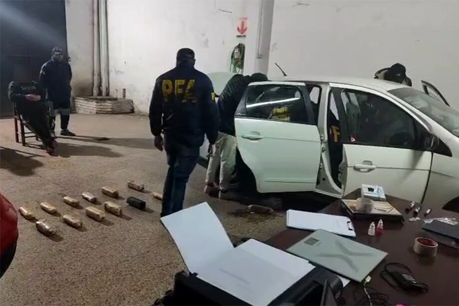 En julio, la PFA incautó casi 50 kilos de cocaína en uno de los vehículos vinculados con la pareja imputada (Foto: MPF)