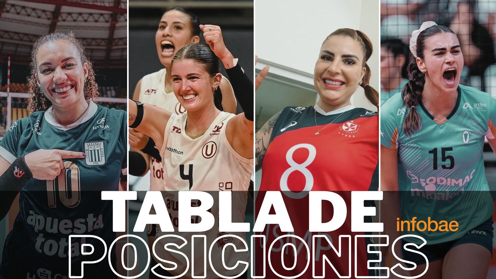 Tabla de posiciones de la Liga Peruana de Vóley 2025/26: así marchan los equipos tras la fecha 4 de la primera fase