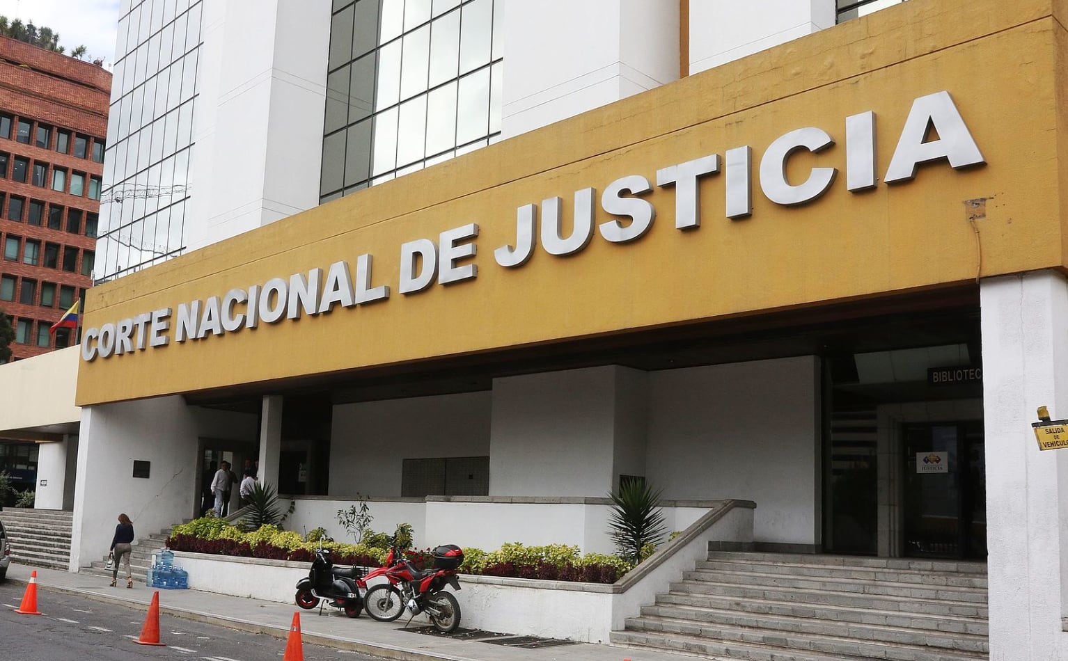 La Corte Nacional de Justicia de Ecuador, en Quito. (Andes)