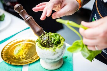 El campeonato del pesto al