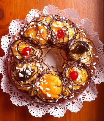 Rosca de pascuas vegana