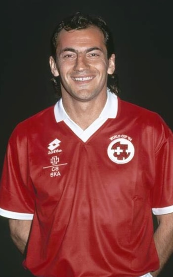 Subiat jugó el Mundial 94 para la selección de Suiza