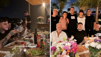 La fiesta íntima de Benedicto: