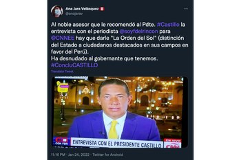 Pedro Castillo en CNN: estas