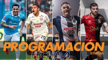 Programación de la fecha 4