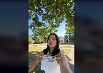 Mara Rodríguez muestra una tienda