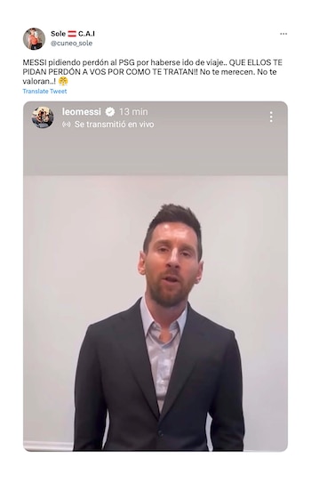 memes disculpas messi psg