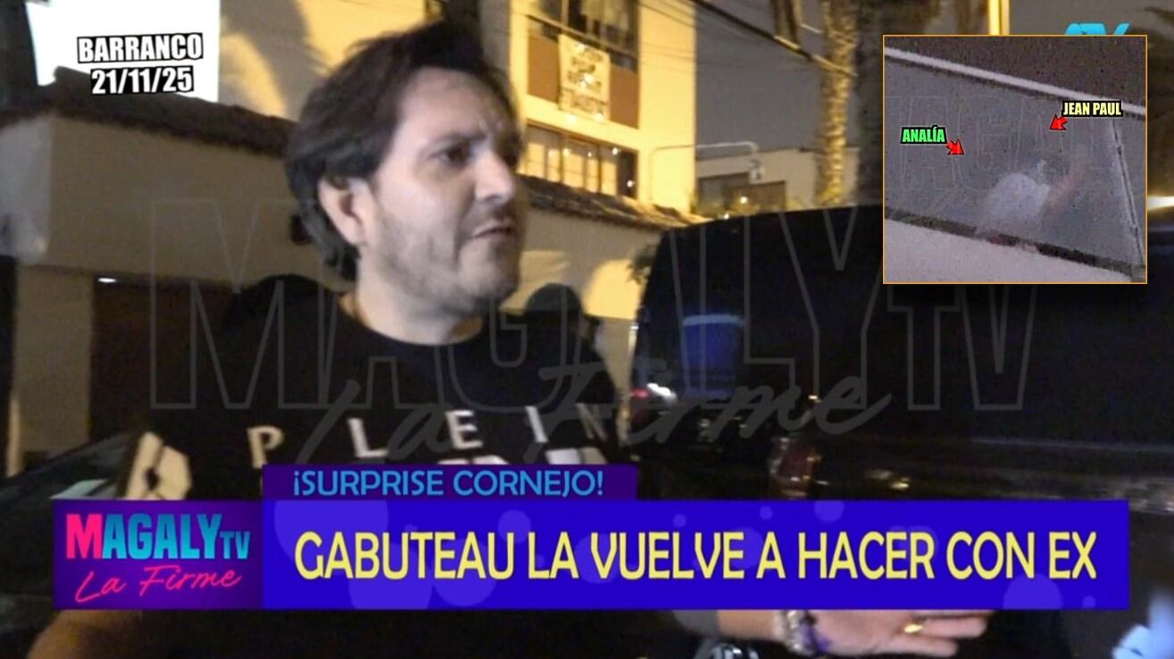 Esposo de Silvia Cornejo intenta frenar ampay con su ex y ofrece trato fuera de cámaras: “Apaga la cámara y hablamos”