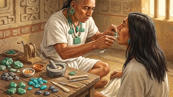 La razón detrás de las incrustaciones de jade y piedras preciosas en los dientes mayas que sorprende a los arqueólogos